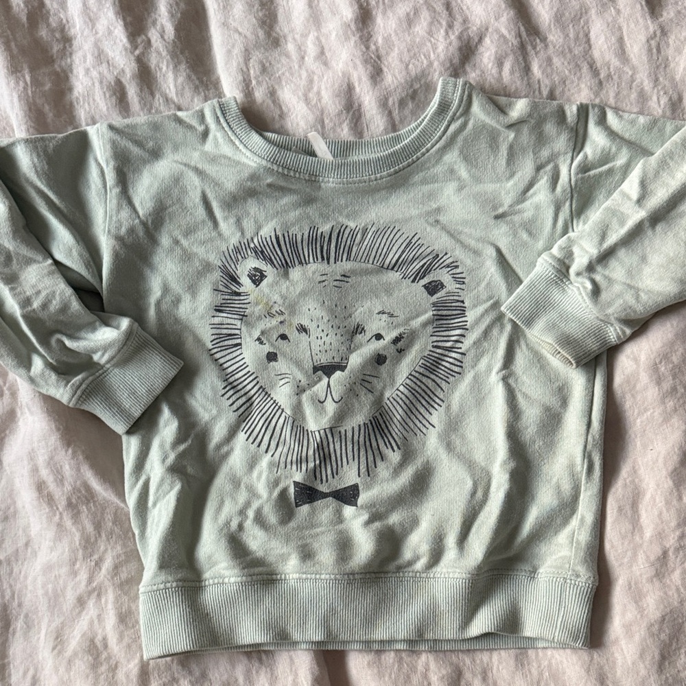 Rylee & Cru lion sweater